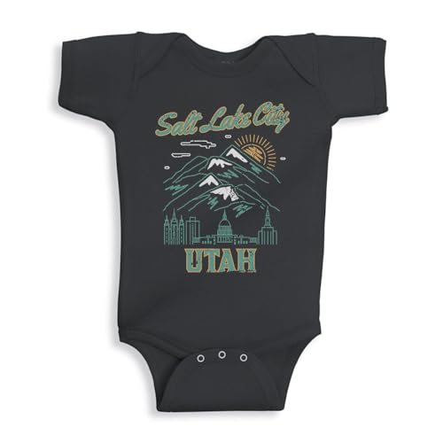 Vacation Salt Lake City Utah Baby Infant Bodysuit
