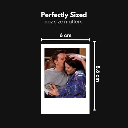 Image of Friends Poster | Friends Poster Polaroids (Set of 15) | Best Moments of Friends TV Show Mini Poster (8 x 6 cm) Posters for Phone Accessories, Bedroom, Office, Room Decoration (Friends)