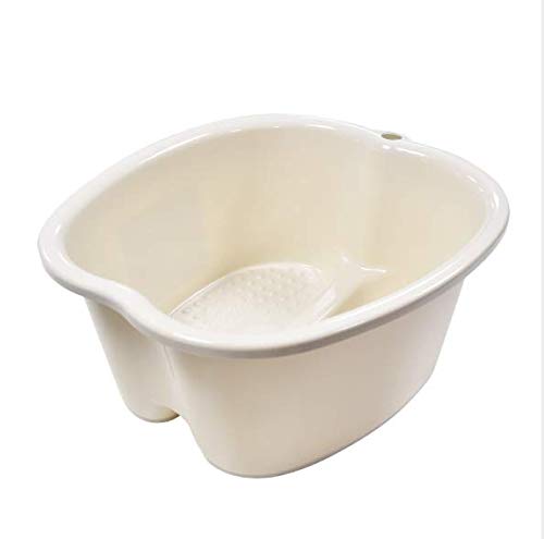 Voetbad spa, waterspa en voetmassage, stevige kunststof voetenbad voor het weken van voet, teennagels en enkels…