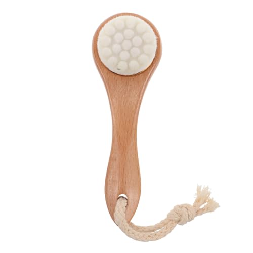 FRCOLOR Facial Cleansing Brush Face Scrubber Brush Face Exfoliation Brush Soft Face Cleansing Brush with Handle for Deep Cleansing