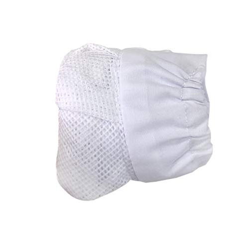 Adjustable Chef Cap Cooking Kitchen Hat Food Service Hair Nets Mesh Brim Reusable Restaurant Vent Beanie - Thumbnail 6