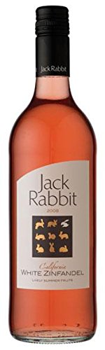 Jack RabbitWhite Zinfandel Sparkling Rose Wine (3 x 75cl Bottles)