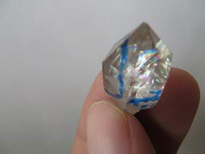 Cristallo Naturale Grezzo 2 Cristallo di Quarzo Trasparente Acqua Tibet Diamante Herkimer W Ottimo