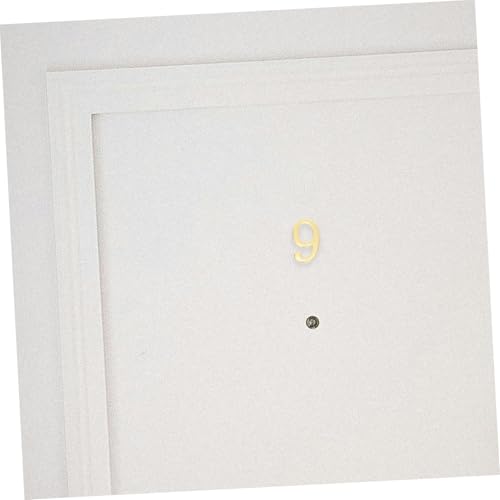 Plaques de porte Mikikit résistantes aux intempéries pour immatriculation de rue