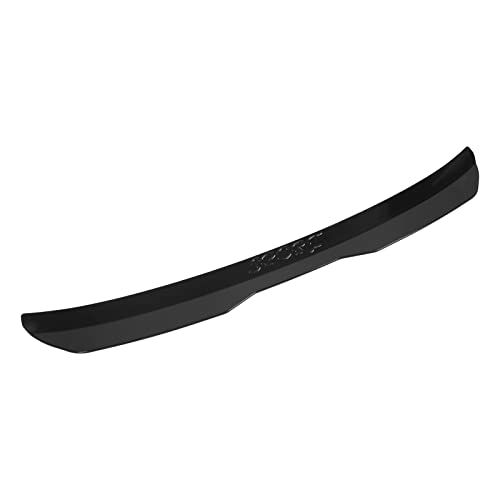 Becquet de Toit Arrière Universel, Becquet de Toit Noir Brillant Remplacement de Modification de Voiture D'aile de Aileron de Toit Arrière Déflecteur pour Le Style de (Noir Brillant)