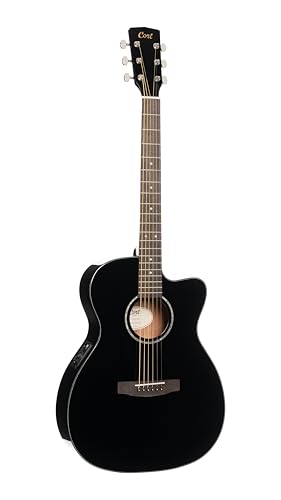 Amazon | Cort L60CEBK Luce 60 OM アコースティックエレキギター