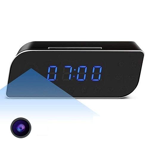 Buy FREDI HD PLUS Spy Camera Clock WiFi Hidden Wireless Night Vision