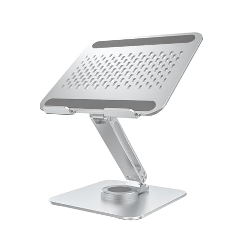 Support ordinateur portable rotatif 360 en alu pliable