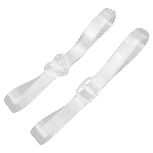 2Pcs Transparent Waist Belts for Women Casual Dress Straps Comfortable and Breathable Versatile for Jeans and Daily Wear