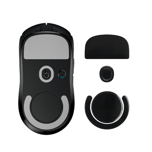 SensoryBoost FPS Glides kompatibel mit Logitech G PRO X Superlight 2, G PRO X2 Superstrike - Ultra Präzise, Mehr Kontrolle, Selbstpolierend - PTFE - Ersatz-Mausfüße, Skates - Maus Zubehör