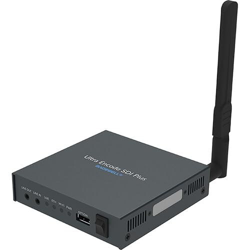Magewell Ultra Encode SDI Plus 53160 – Standalone 4K SDI Encoder with Multi-Protocol Streaming, Recording, NDI|HX & PoE for Professional Live Production