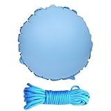ElevaPulse Pool Luftkissen Winter Rundes Poolkissen Mit 2 Pcs 3m Seil, 120 cm Durchmesser Für Aufstellpools – Effektiver Schutz Vor Eisausdehnung Und Winterschäden Für Außenbereiche Und Gartenmöbel