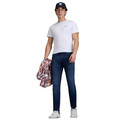 Image of Pepe Jeans Men's Jeans | Slim Fit | Mid Rise | Stretchable