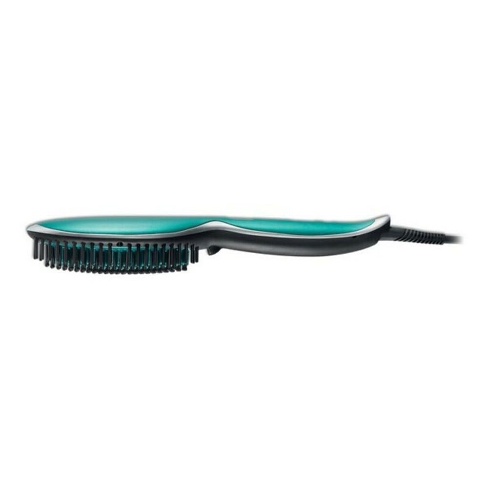Rowenta Power Straight CF5820F0 Brosse lissante spéciale pour Cheveux très bouclés, avec générateur d'ions et température réglable jusqu'à 200 °C, Dents avec Grande Fixation à partir de la Racine