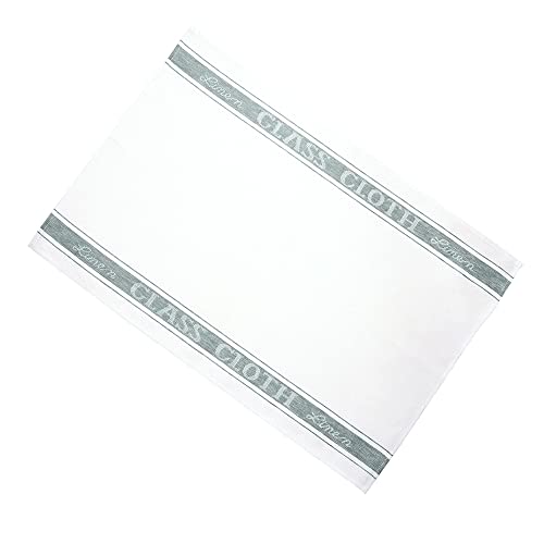 Dexam Linen Glass Cloth, Grey, 70 x47