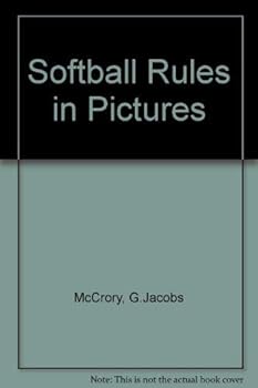Paperback Softball Rules in Pictures Book