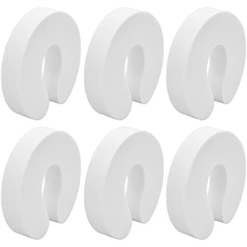 PLABBDPL Fermaporta Bambini, 6 Pezzi Schiuma Ferma Porta Sicurezza dei Bambini dito Ferma Porta in Schiuma, Blocca porta Bambini