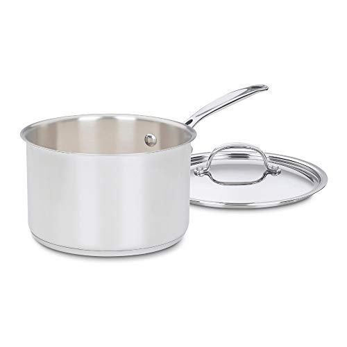 Cuisinart 7194-20 Chefs Classic Stainless 4-Quart Saucepan with Cover