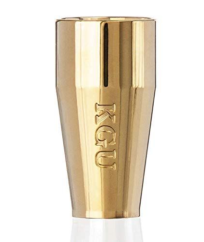 Trumpet Mouthpiece Booster Kgubrass. Custom Made Classic Trumpet Booster Kgu Gold Plated 24K Color #TOP14