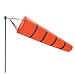 Originalidad 60 Inches Airport Windsock Rip-Stop Outdoor Rainbow Wind Measurement Sock Bag with Reflective Belt