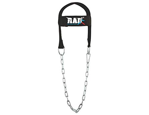 RAD Neck Head Harness for Resistance Training Neck Exercise (Black)