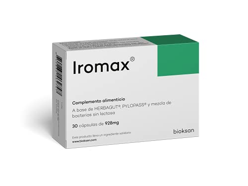 Iromax | Complemento Alimenticio | Sistema Digestivo | 30 Cápsulas