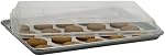 Winco CXP-1318 Covers for Aluminum Sheet Pan, 13 by 18-Inch, Medium, Clear