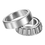 QUARKZMAN 07100S/07210X Kegelrollenlager Kegel Und Topf 1" Bohrung x 2" Außendurchmesser x 0.5906" Dicke Chromstahl Kegellagersatz ABEC-3