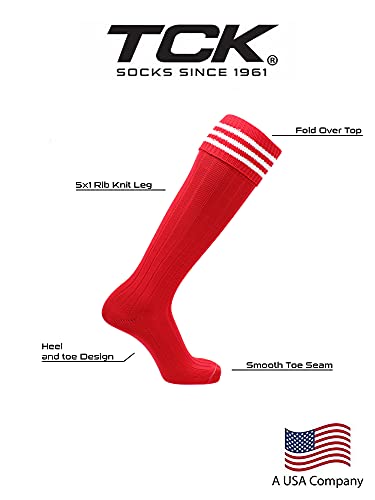 Image of Soccer Socks With Fold Down Top - European Style for Adults - Men and Women