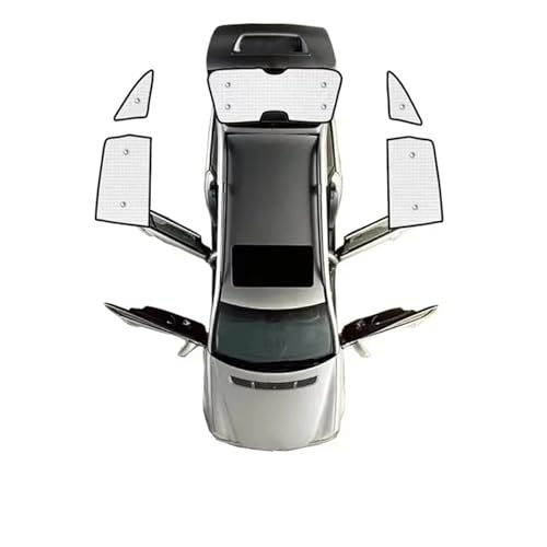 Protection solaire voiture CRV 2007-2011 pare-soleils arrière complets