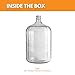 beautyfamily 5 gal Glass Carboy for Beer or Wine Making Beer Bottling Equipment
