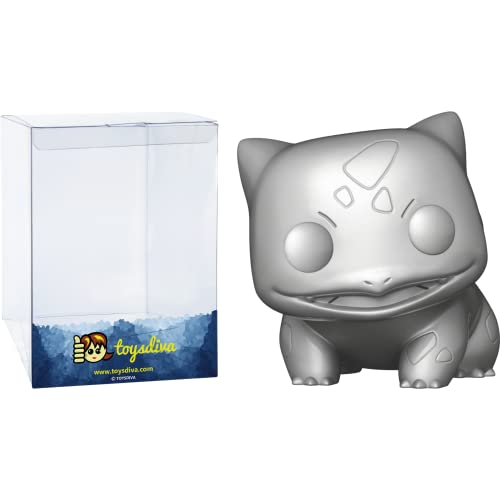 Bulbasau R: P O P ! Games Vinyl Figurine Bundle With 1 Compatible 'Toysdiva' Graphic Protector (453-55231 - B)