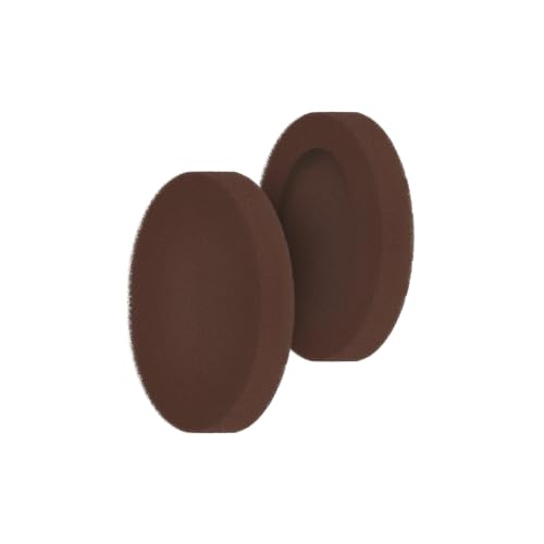 Image of Koss Brown Official Oversized Replacement Cushion Earpads, Retro 80s Style