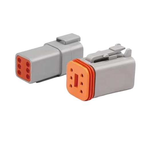 wangluan DT/DTM/DTP/DTF Multi-Pin Waterproof Connector | 22-14AWG Sealed Plug for Heavy Duty Truck & Bus Electrical Systems?(DT-