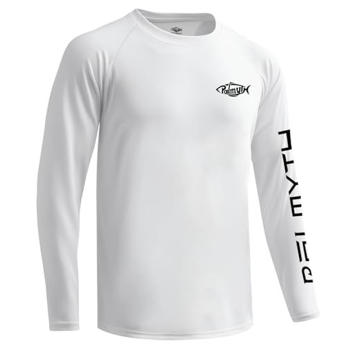 Palmyth Fishing Shirts for Men Long Sleeve Sun Protection Shirts UV UPF 50+ T-Shirt Quick Dry2