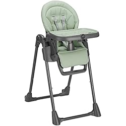 Trona Bebé Cam CAM Il Mondo del Bambino - art.S2250/C256 - Trona Pappananna Icon - Made in Italy - ideal de 0 a 36 meses - CUERO ECOLÓGICO MENTA