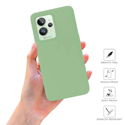 Image of SPRIG Compatible with Oppo Realme GT 2 Pro Premium SilkTone Back Cover Drop Tested Shock Proof Mobile Case for Men, Women, Boys and Girls with Camera Protection (Mint Green)