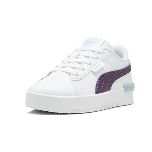 PUMA Kids Girls Jada Platform Lace Up Sneakers Shoes Casual - White - Size 11 M2