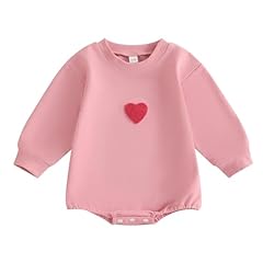 A Embroidery Little Heart Pink