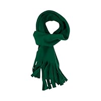 Caprilite Warm Soft Fleece Winter Scarf for Todders and Lower Year Primary School Children, Fringed Design, Various Colours