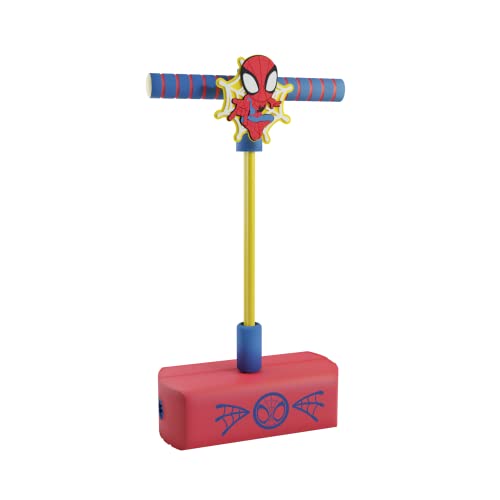 Rocco Giocattoli- Spidey Pogo saltellante para Gimnasia Infantil, desarrolla Actividades motoras, Juego al Aire Libre y en Interiores, Multicolor (ROCO giocattoli 20574942)