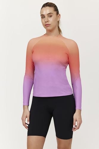 Gottex Women's Free Nixi Long Sleeve Rash Guard Swim Top-Built-in Sports Bra, Removable Soft Cups Swimwear2