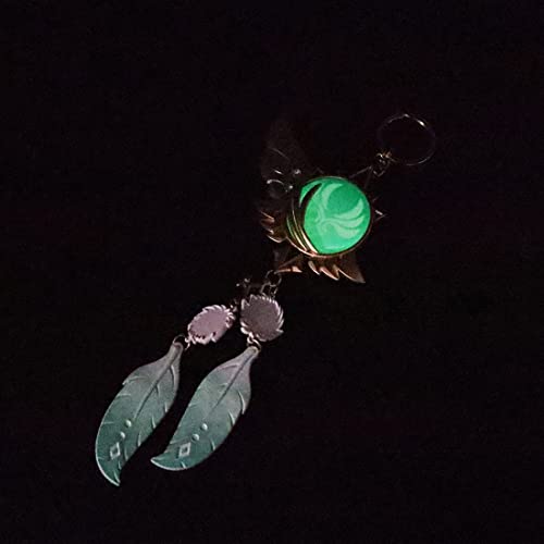 Portachiavi Anime per Genshin Impact Venti Intorno...