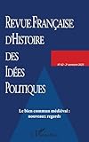  Le bien commun médiéval : nouveaux regards: 62