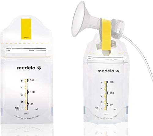Amazon.co.jp: メデラ 母乳バッグ 直接搾乳機に接続して搾乳できる 