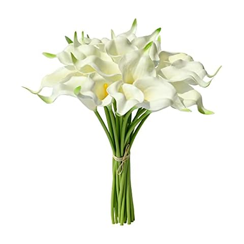 Mandy's Artificial Calla Lily Silk Flowers Cover