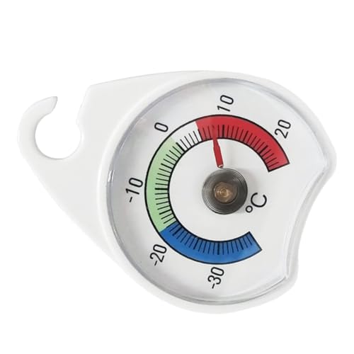 CHILDWEET 食品 温度計 肉 プローブ デジタル 温度 ゲージ 用 冷蔵庫 温度計 用 クーラー 冷蔵庫 冷凍庫 温度 ゲージ 業務用 白