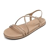 DREAM PAIRS Women's Sdfs228w Sandals Summer Casual Dressy Cross Strappy Cute...