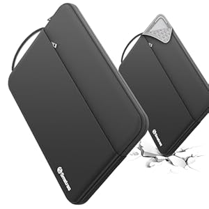 Smatree Urban Edge Laptop-Hülle für 15,6 Zoll Samsung Galaxy Book5/4/3 360, Galaxy Book4/4 Edge/3, für GalaxyBook 2 Pro 360/2 Pro/Chromebook Plus, Hülle mit Tasche und Griff (UE614)