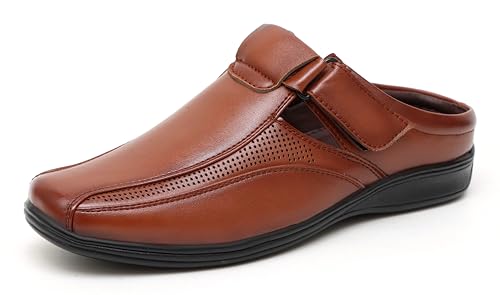 Image of BRUTE Leather Sandals for Men | Fisherman Sandals | Half Sandals